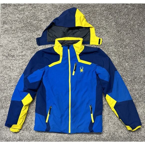 Spyder Boys‎ Leader Jacket, Ski Snowboard Insulated Winter Jacket Size 20 - Picture 1 of 16